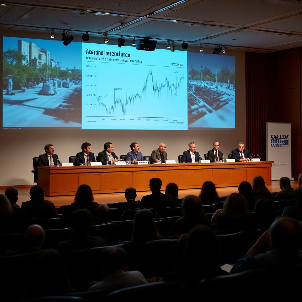 Conferencia sobre economía argentina